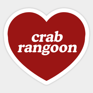 Crab Rangoon Shirt | Crab Rangoon Gift | Best Friend Gift | Crab Rangoon Sticker